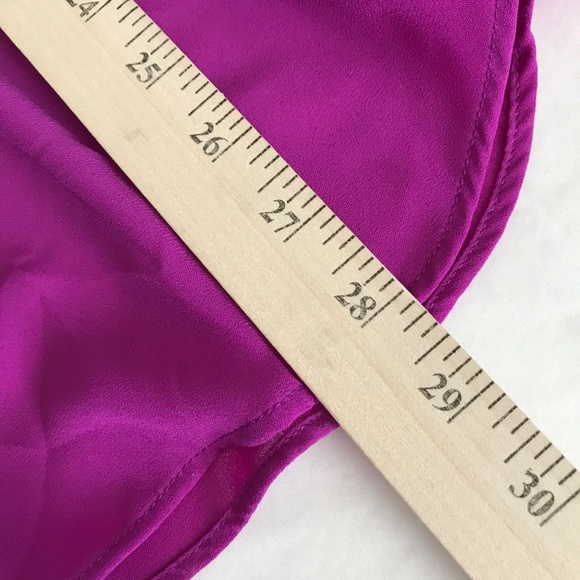 LANE BRYANT Peplum Button Down Blouse Purple Fushia Top Women’s Plus Size 14 1X - Picture 16 of 16